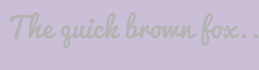Image with Font Color B3B3B3 and Background Color CBBFD8